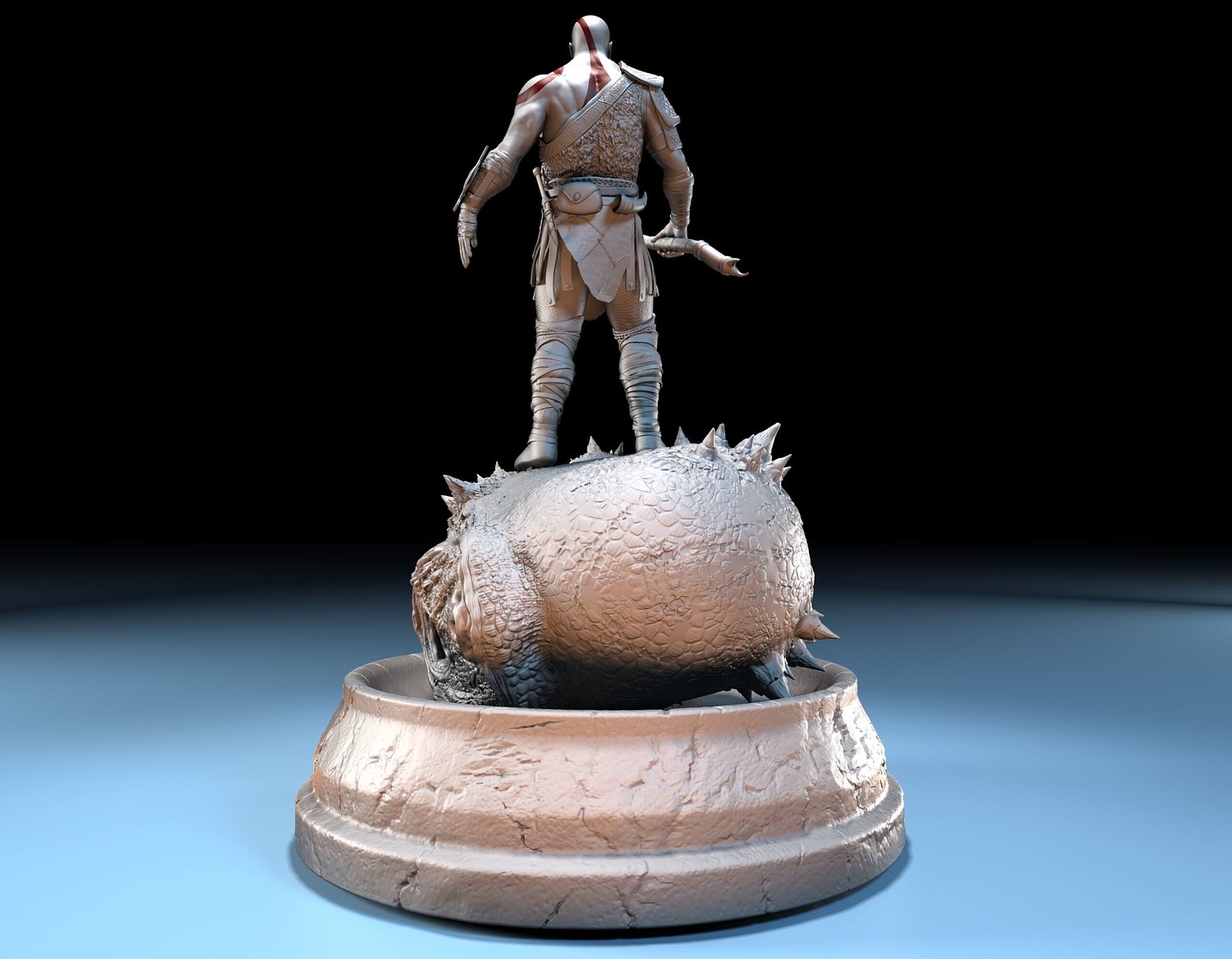 Kratos Standing From God Of War Specialstl