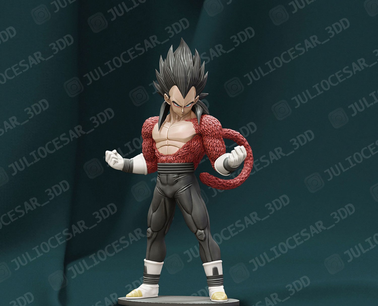 Xeno Vegeta Super Saiyan 4 from DragonBall | SpecialSTL