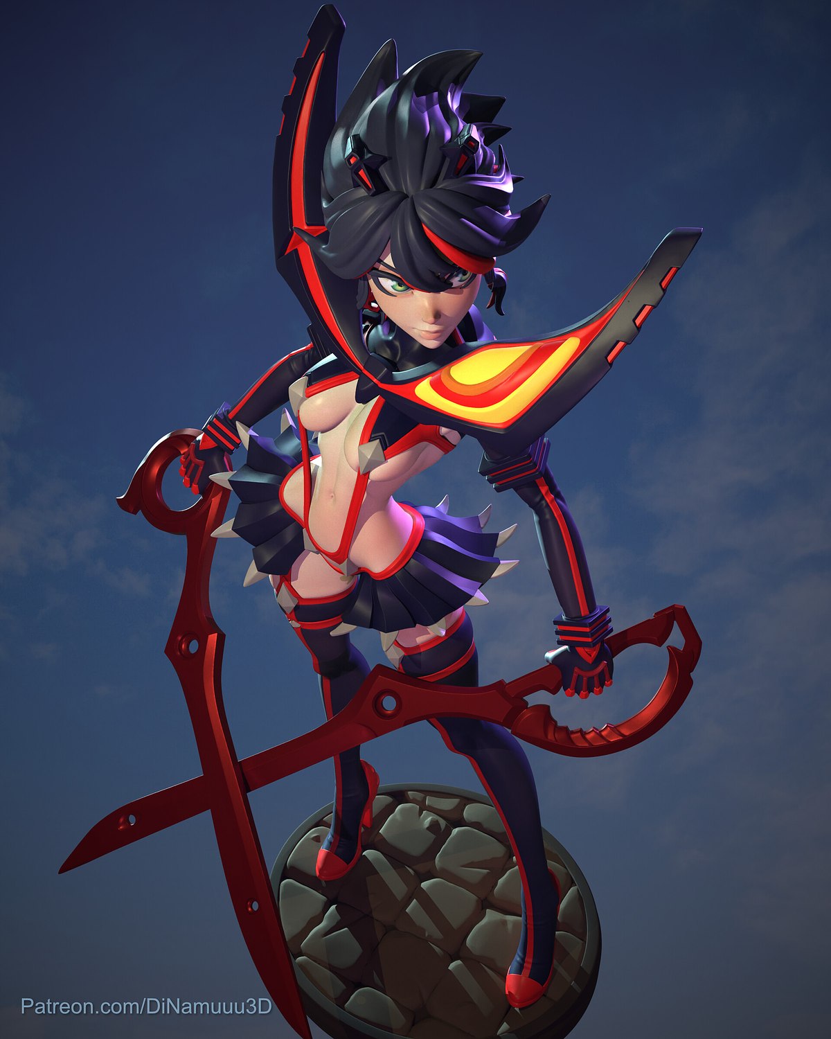 Ryuko Matoi From Kill La Kil Specialstl 1866