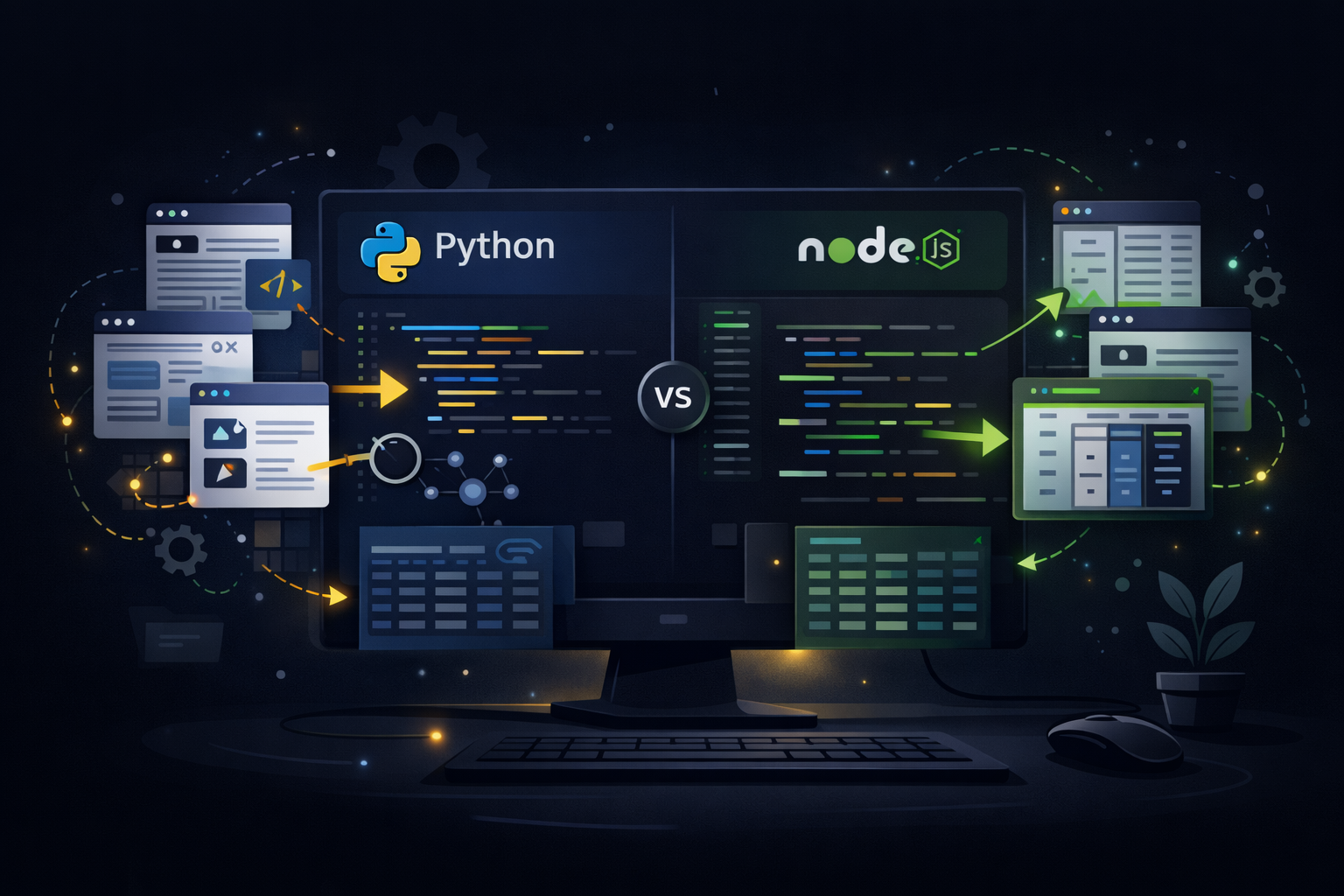 Web Scraping Python vs Nodejs: Which Should You Choose?