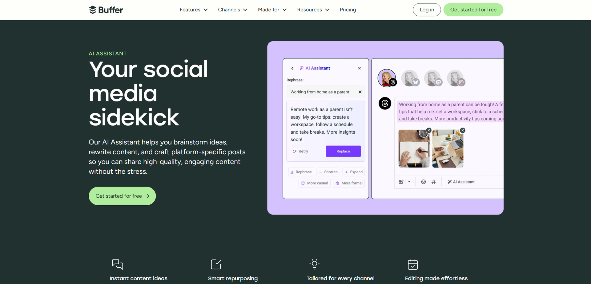 Best AI Social Media Content Creation tools