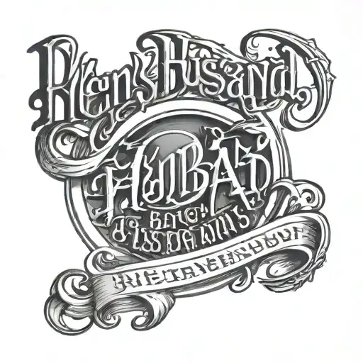 Men Husband Father Is Written Inside Surrounded