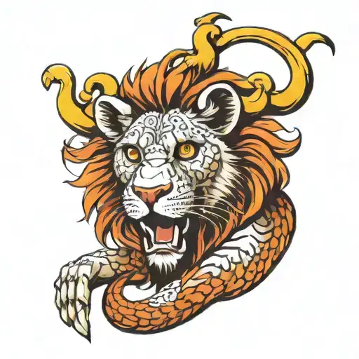 The Fool Tarot As A Lion Jester