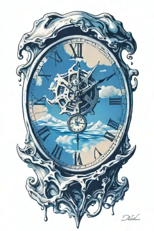 Persistence Of Memory Dali Melting Clock