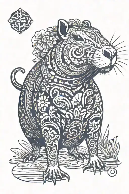 Capybara Hawaiian Shirt