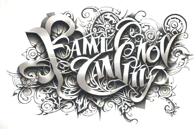 Lettering Family