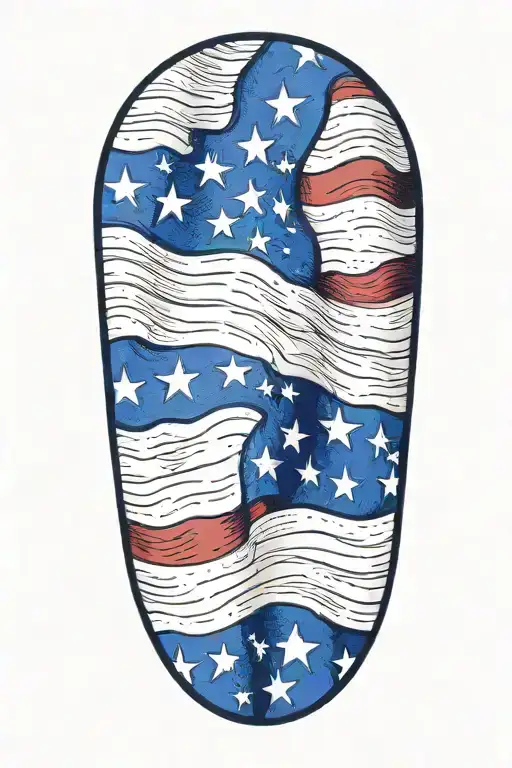 American Flag Sleeve
