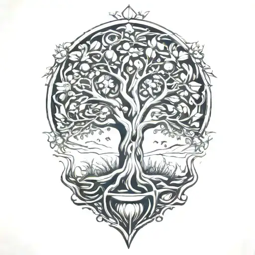 Tree Of Life Mushroom