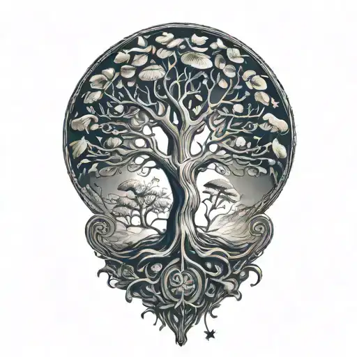 Mushroom Tree Of Life