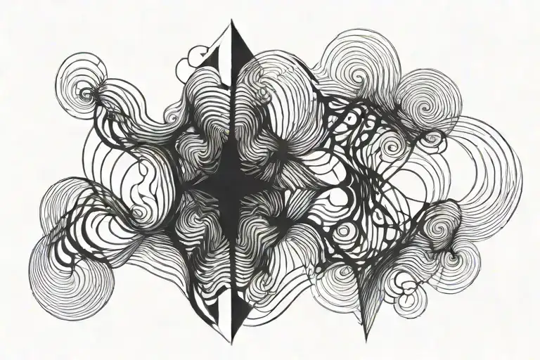 Blackout Lines Of Pattern