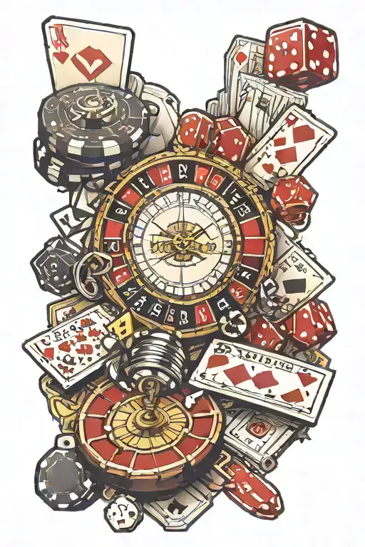 Las Vegas Gambling Themed