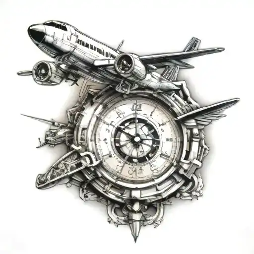 Aviation Clock