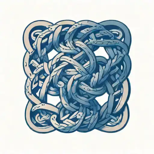 Viking Knotwork Intertwined
