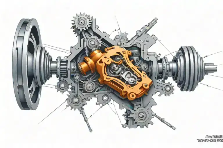 Car Transmission Gearbox