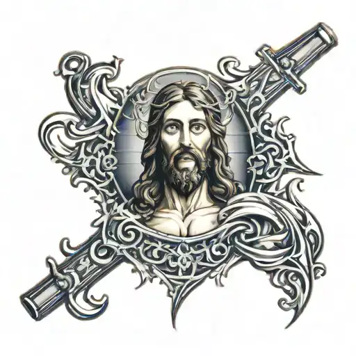 Jesus Christ Surrounded