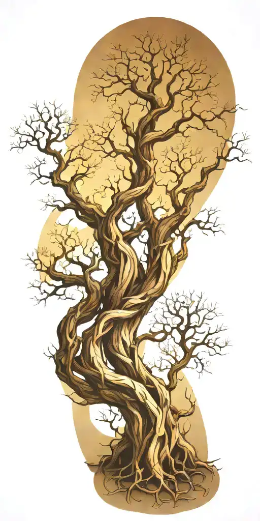 Twisted Intertwined Tree Intertwined