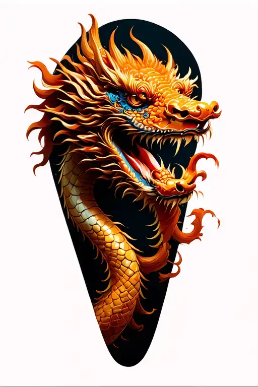 Chinese Dragon Wrapped