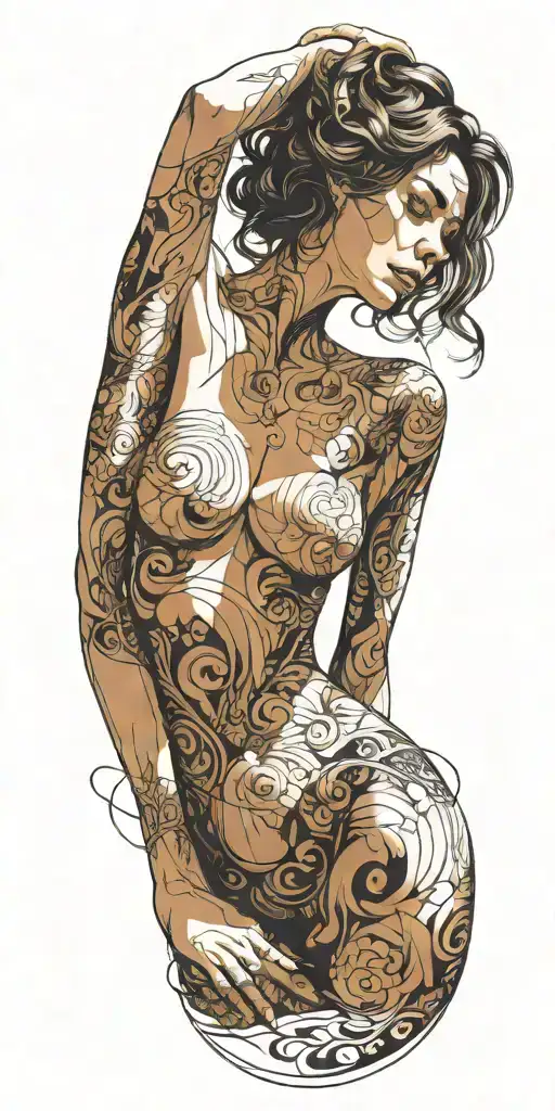 Sensual Woman Posing