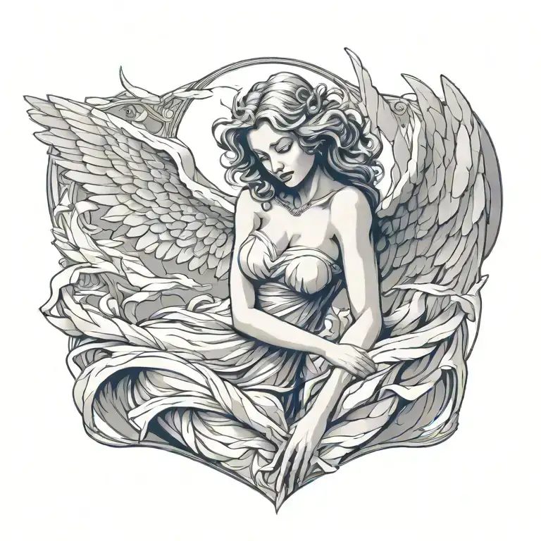 Angel Woman In Love