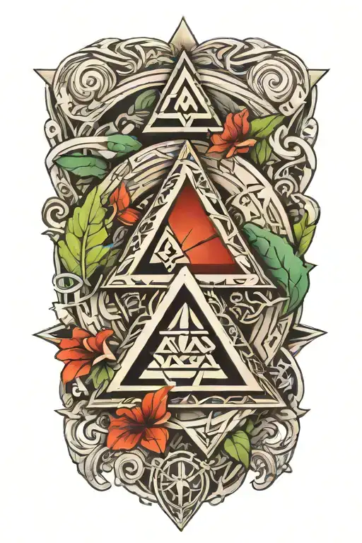 Valknut And Veg Visor Compass