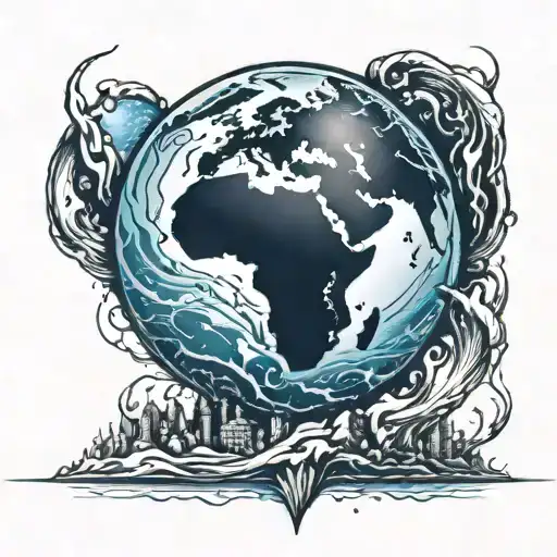 Burning Planet Earth