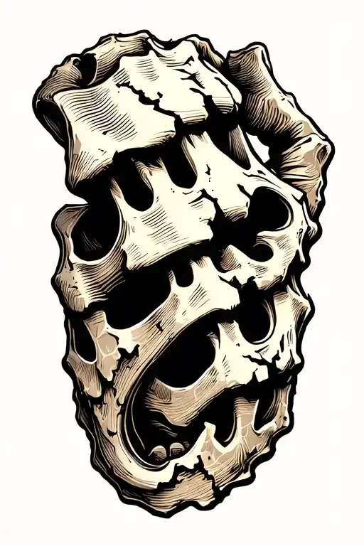 Radius And Ulna Protruding Ripped Skin