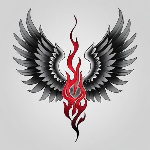 Crimson Wings of Eternal Flame