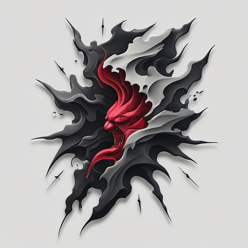 Crimson Storm Tattoo idea