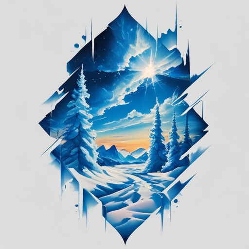 Frozen Sky Tattoo idea
