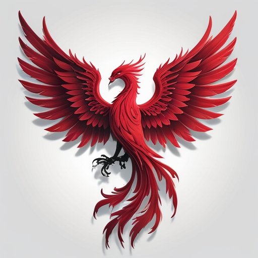 Crimson Wings of the Silent Phoenix