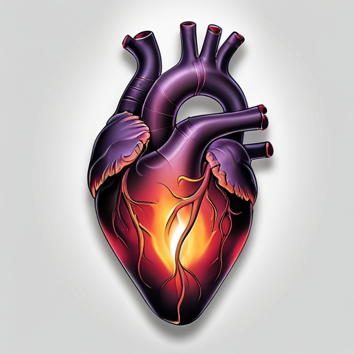 Whispers of the Heart’s Flame Tattoo idea