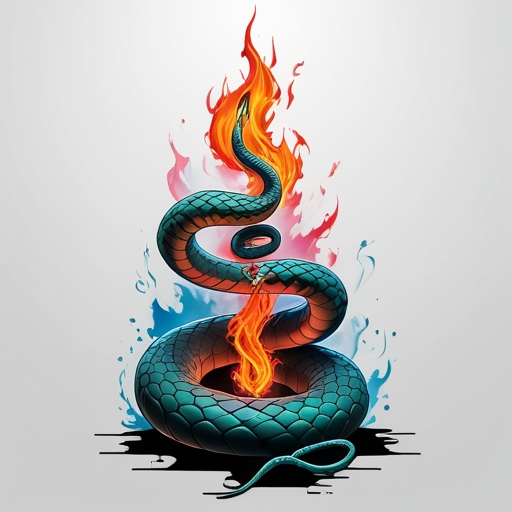 Soul’s Ember of the Sacred Serpent Tattoo idea