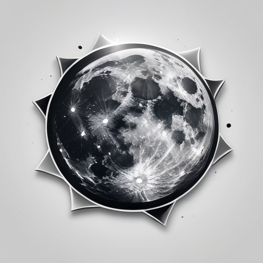 Silver Moonlight Tattoo idea