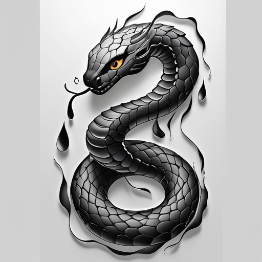 Tears of the Eternal Serpent Tattoo idea
