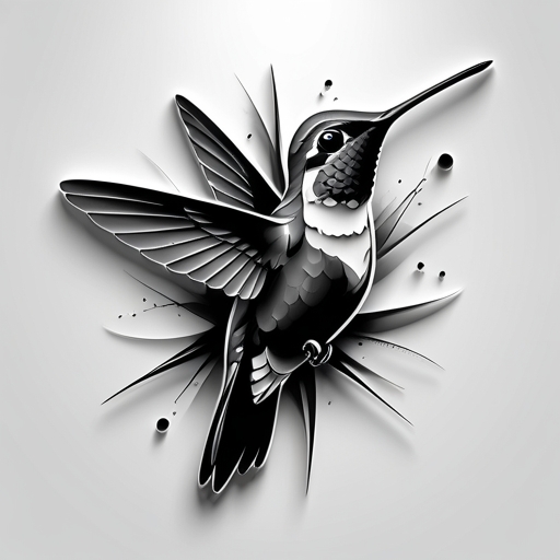 Hummingbird Tattoo idea