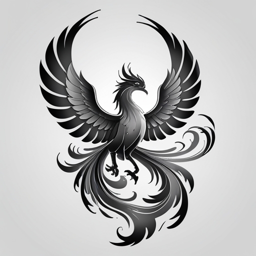 Silver Phoenix’s Path Tattoo idea