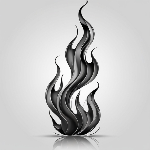 Dancing Flame Tattoo idea