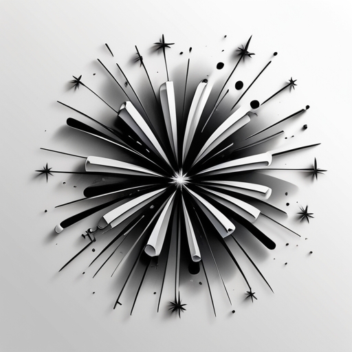 Fireworks Tattoo idea