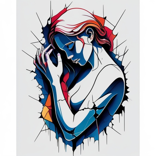 Soul’s Shattered Embrace Tattoo idea