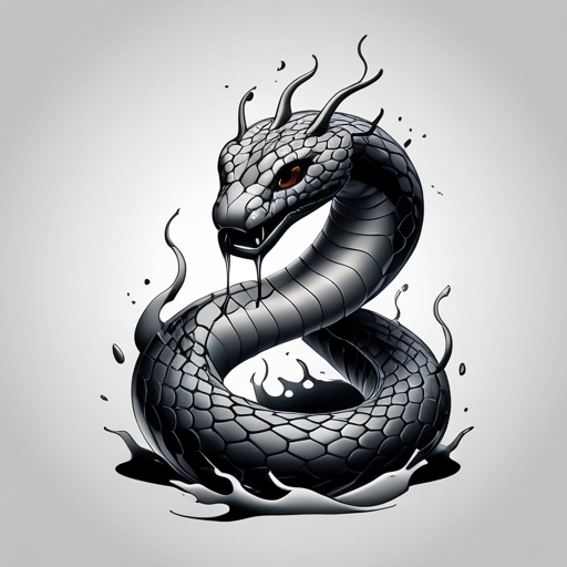 Tears of the Sacred Serpent Tattoo idea