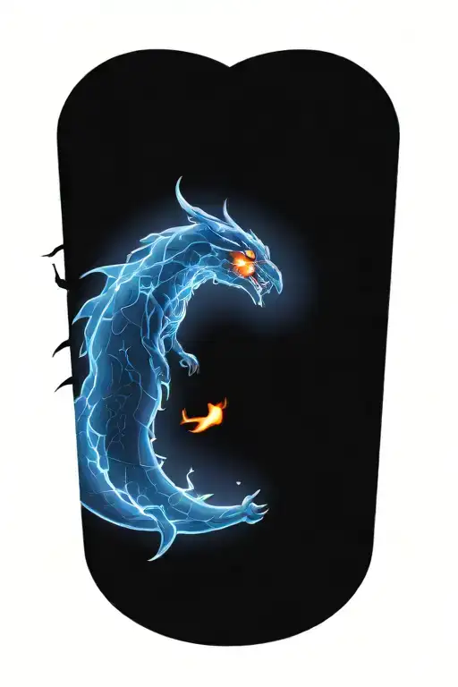 Pokemon Battling In The Form Of Heaven And Hell Horror Style Incude Space