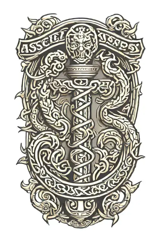 Asclepius Rod Transforming