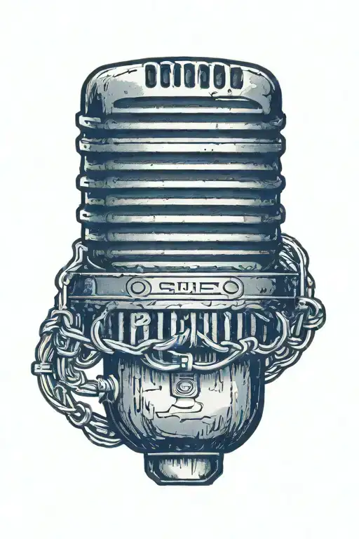 A Mic Vintage Shure 55Sh Microphone