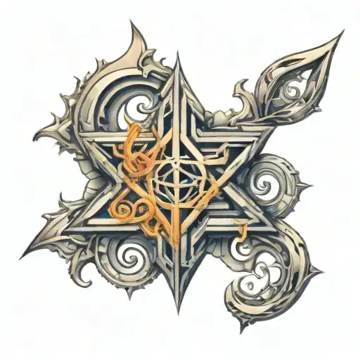 Spiritual Symbol Merging