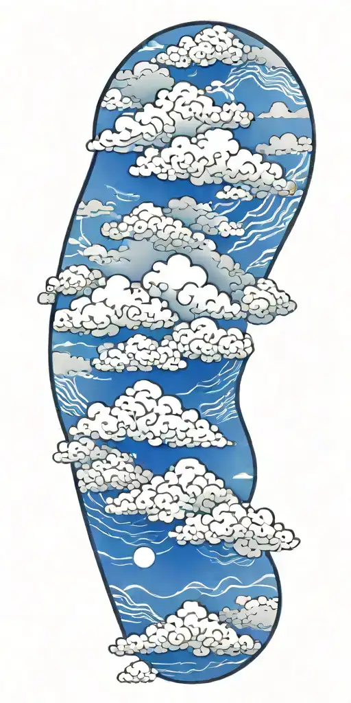 Japanise Cloud Background