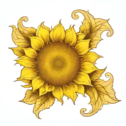 Single Sunflower