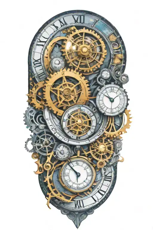 A Mechanical Clock With Intricate Astronomy