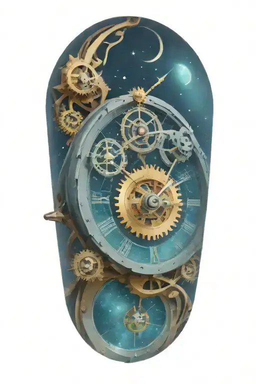 A Mechanical Clock With Intricate Astronomy