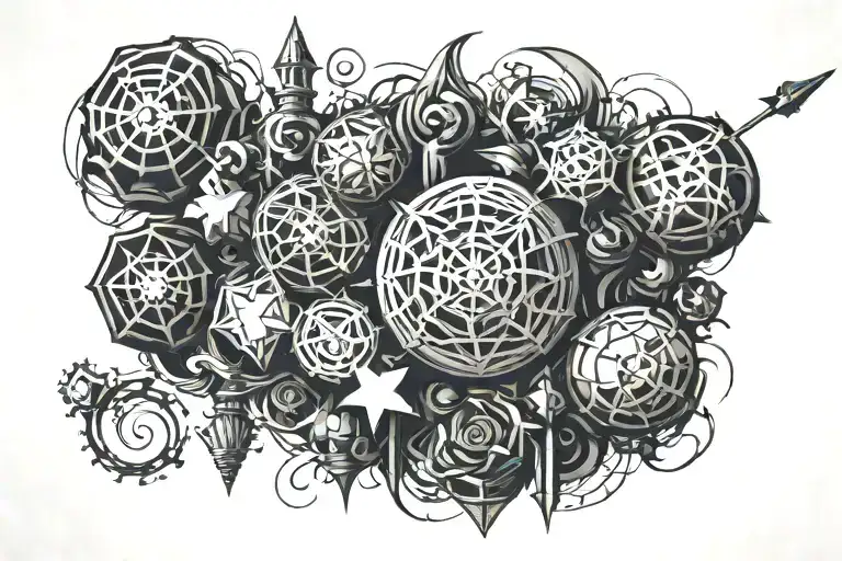 Dark Clothing Items Morphing