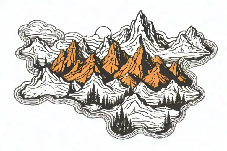 Country Style Mountains